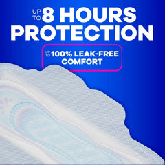 Always Ultra Thin Feminine Pads with Wings for Women, Size 3, Extra Long Super Absorbency, Unscented, Up to 100% Leak-Free Protection, 68 Count