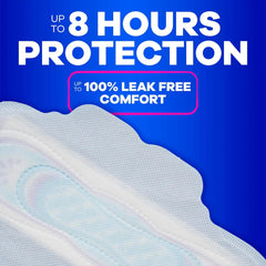 Always Ultra Thin Feminine Pads with Wings for Women, Size 3, Extra Long Super Absorbency, Unscented, Up to 100% Leak-Free Protection,84 Count (Pack of 2)