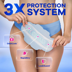 Always Ultra Thin Pads - Regular Absorbency - Size 1